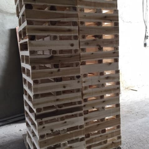 Pallet gỗ tràm sấy