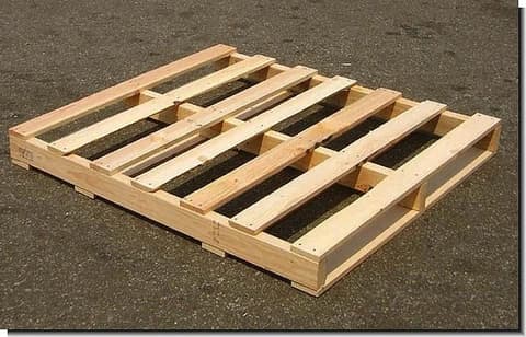 PALLET GỖ THÔNG 1000 X 1200 X 150MM